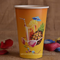 14oz Single Wall Einweg Saft Pappbecher